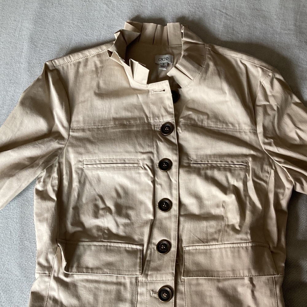 Cache Woman’s Kaki Colour Light Jacket - Picture 2 of 11